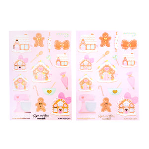 Sugar & Spice (Deco Sheet + light gold foil) (you pick)