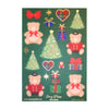 Beary Festive (Deco Sheet + light gold foil) (you pick)