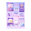 Electric City Deco Stickers (clear matte) (you pick)