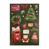 Evergreen Deco Stickers (light gold foil)