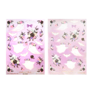Floral Halloween (Deco Sheet + rose gold foil) (you pick)