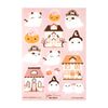 Ghost Friends (Deco Sheet + rose gold foil) (you pick)