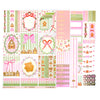 Sweet Gingerbread Luxe Sticker Kit (light gold foil)
