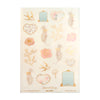 Natural Beauty (Deco Sheet + satin gold foil) (you pick)