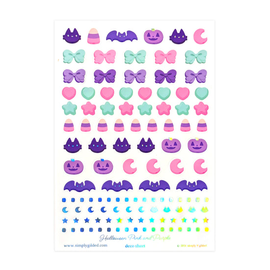 Halloween Beads Stickers (Deco Sheet) (you pick)