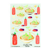 I love Pho (Deco Sheet + light gold foil)(you pick)