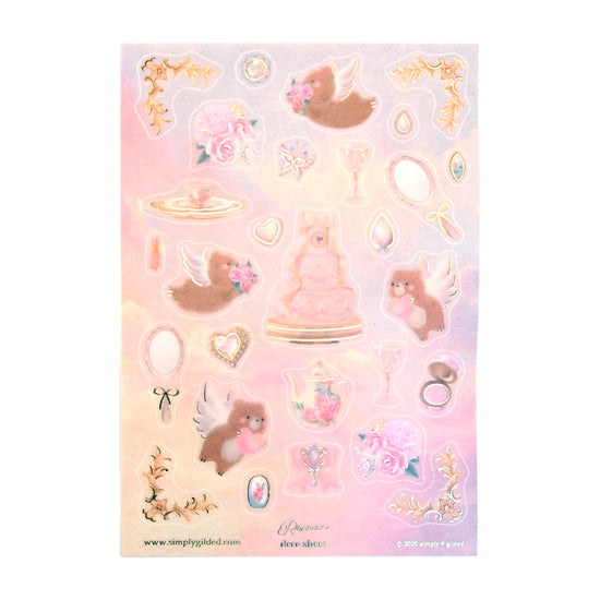 Rococo (Deco Sheet + light gold foil) (you pick)