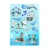 Sea Siren (Deco Sheet + rose gold foil) (you pick)
