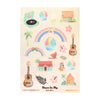 Shave Ice Sky (Deco Sheet + light gold foil) (you pick)