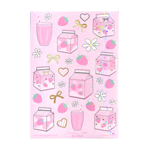 Strawberry Milk (Deco Sheet) (you pick):