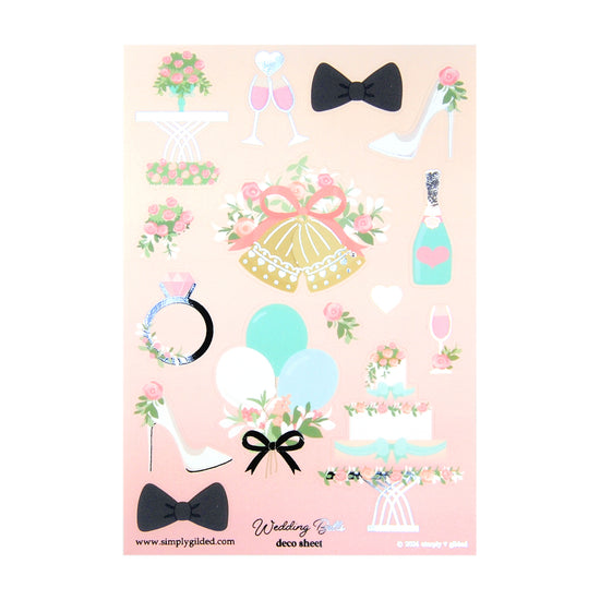 Wedding Bells (Deco Sheet) (you pick)