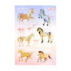 Wild Horses Deco Stickers (rose gold foil) (you pick)