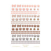 Blush Beads Stickers (Deco Sheet)
