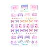 Gamer Girl Deco Booster (Deco Sheet + silver holographic foil / star iridescent overlay)