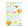 Spring Fair Isle Deco Stickers (light gold foil + you pick finish)