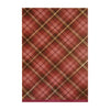 Burgundy & Plum Plaid Evergreen Washi Paper Sticker