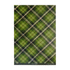 Green Plaid Evergreen Washi Paper Sticker