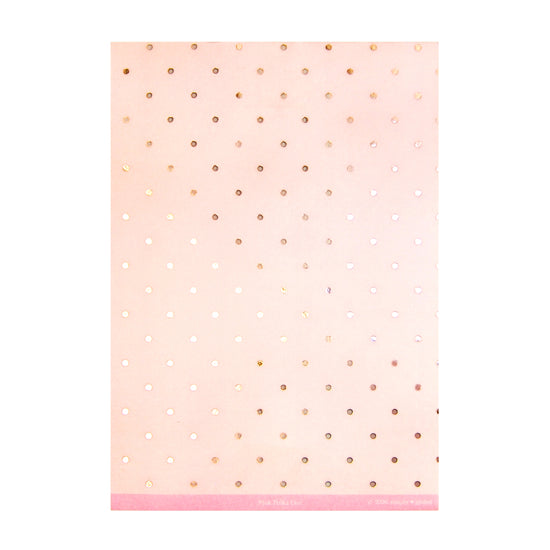 Pink Polka Dot Washi Paper Sticker