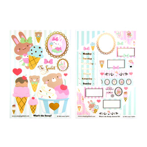 What's the Scoop Journal Kit (light gold foil)