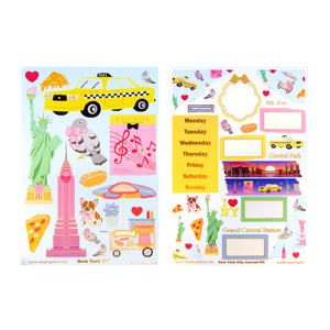 New York City Journal Kit (light gold holographic foil)