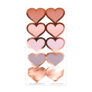 Blushbaby Heart Seals