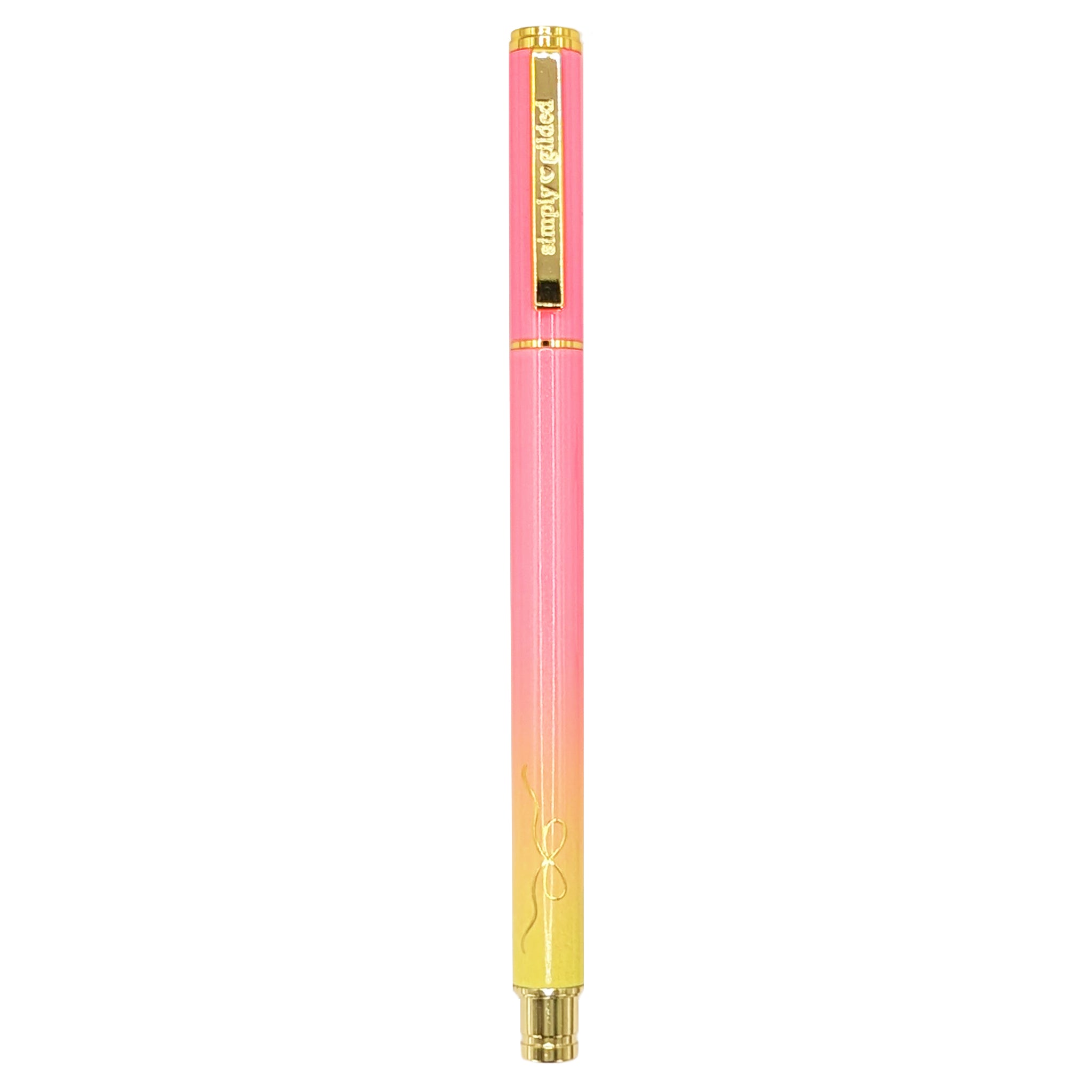 Neon Sunset Pen (light gold hardware) – simply gilded