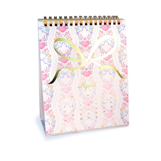 2026 Elegant Bows Calendar
