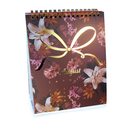 2026 Elegant Bows Calendar