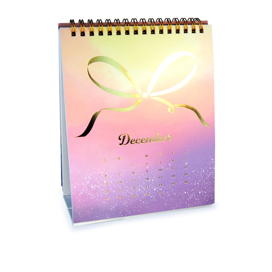 2026 Elegant Bows Calendar