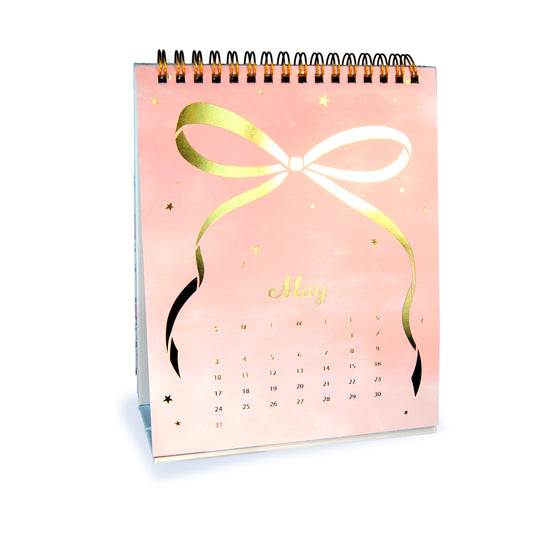 2026 Elegant Bows Calendar