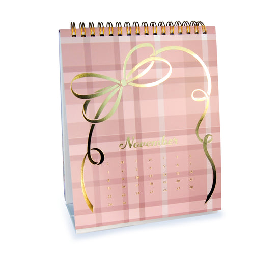 2026 Elegant Bows Calendar