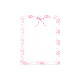 Pink Chinoiserie Notepad