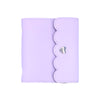 Lavender Sugar Pebble Mini Album (silver hardware)