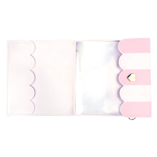 Pink & White Parfait Mini Album (light gold hardware)