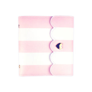 Pink & White Parfait Mini Album (light gold hardware)