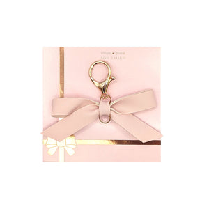 Pink Bow Charm (light gold hardware)(Item of the Week)