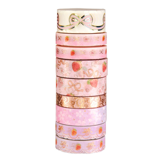 Sakura Sweet Full Washi Box (rose gold foil)