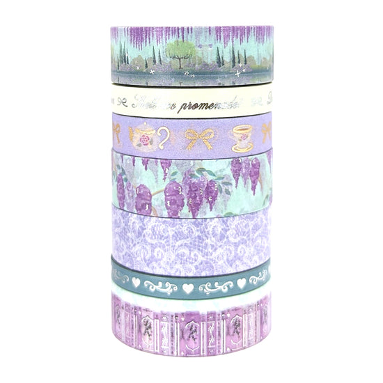 Gildedton Full Washi Box (silver foil)