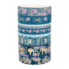 Emerald Botanical Full Washi Box (light gold foil)