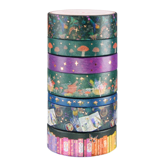 Botanique Mystique Full Washi Collection (rose gold foil)