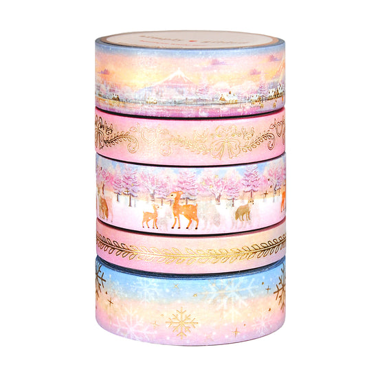 A Soft Life Full Washi Box (satin gold foil)