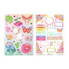 Flora Luxe Sticker Kit & Seals (light gold foil)