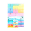 Summer Vacation Luxe Sticker Kit & Seals (silver foil)