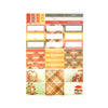 Autumn Whimsy Luxe Sticker Kit & Seals (rose gold foil)