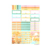 The Cascades Luxe Sticker Kit & Seals (light gold foil)