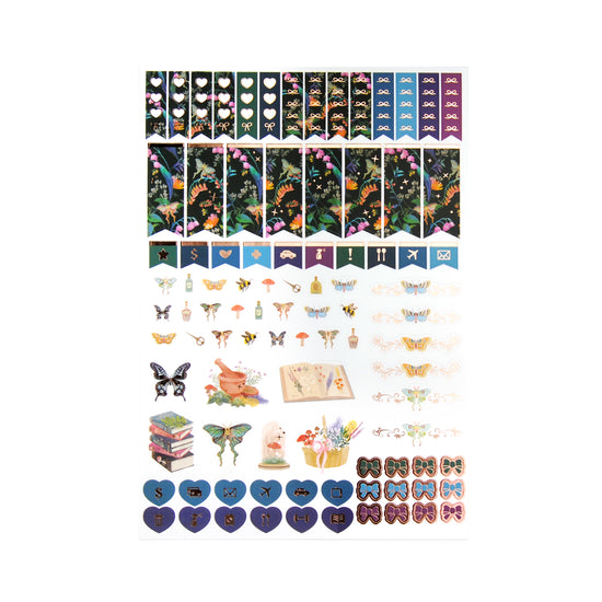 Botanique Mystique Luxe Sticker Kit & Seals (rose gold foil)