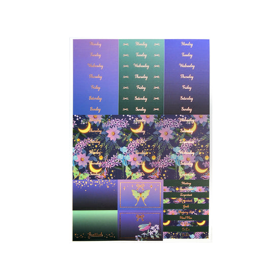Afterglow Luxe Sticker Kit & Seals (rose gold foil)