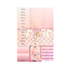 Maple Blush Luxe Sticker Kit & Seals (rose gold foil)