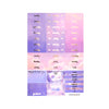 Lavender Dreams Luxe Sticker Kit & Seals (rose gold foil)