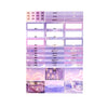 Lavender Dreams Luxe Sticker Kit & Seals (rose gold foil)